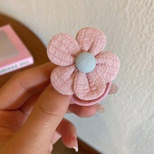 Elastic Hair Bands With Small Flowers Hair Accessories Children Cute Hair Ties